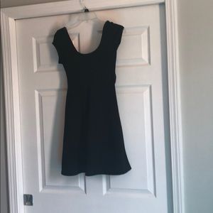 Little black dress with big bow on back